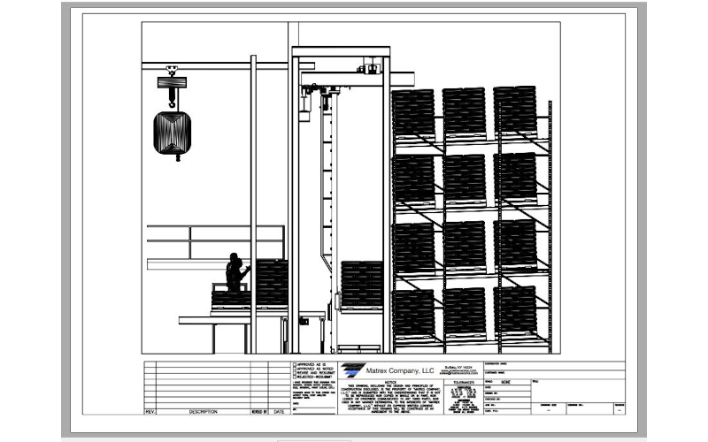 Matrex Automated Mixing Layout