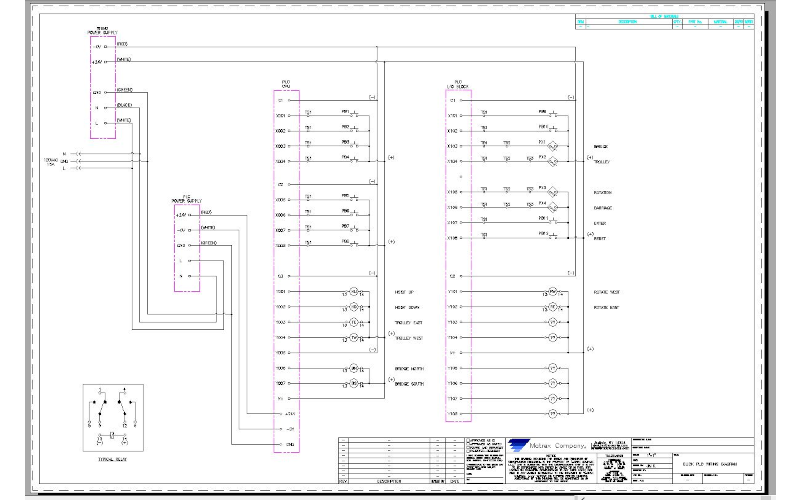 Matrex PLC Control Circuit